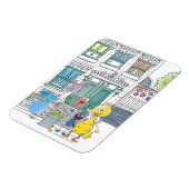 Sesame Pals Doodley Graphic Magneet (Linkerzijde)