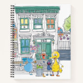 Sesame Pals Doodley Graphic Notitieboek (Voorkant)