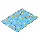 Sesame Pals Rainbow Doodley Pattern Notitieboek (Linkerzijde)