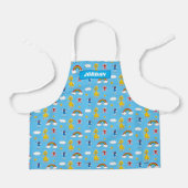 Sesame Pals Rainbow Doodley Pattern Schort (Voorkant)