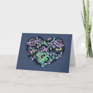 Sesame Sesame   Graaf Von Graaf Doodle Hart Feestdagen Kaart
