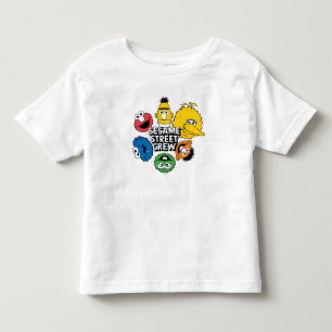 Sesame Straat Crew Kinder Shirts