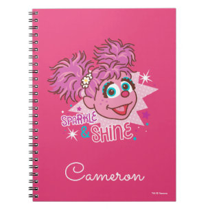 Sesame Street Abby Cadabby - Fonkel & Glans Notitieboek