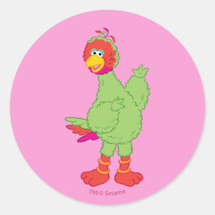 Sesame Street Abelardo Montoya Ronde Sticker