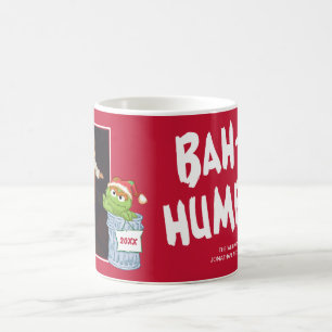 Sesame Street Bah Humbug Oscar met foto Koffiemok