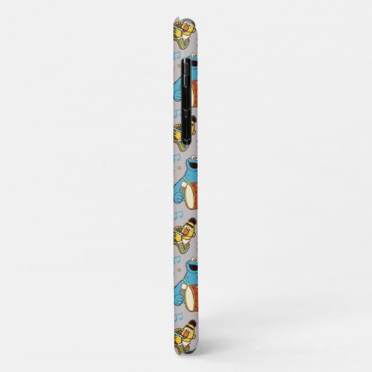 Sesame Street Band Grey Pattern Case-Mate iPhone Case (Achterkant/links)