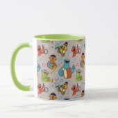 Sesame Street Band Grey Pattern Mok (Links)