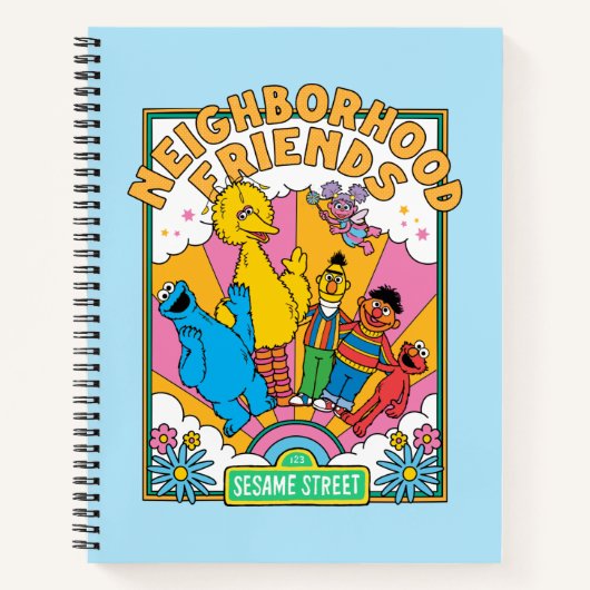 Sesame Street | Buurtvrienden Notitieboek (Voorkant)