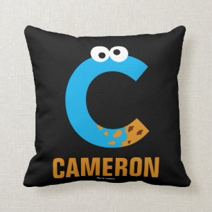 Sesame Street   C is voor Cookie Monster Kussen
