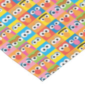 Sesame Street Character Eyes Pattern Tafelkleed (Gekanteld)