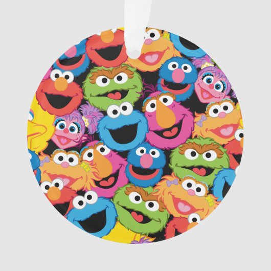 Sesame Street Character Faces Pattern (devant)