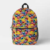 Sesame Street Character Facter Pattern Bedrukte Rugzak (Voorkant)