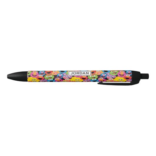 Sesame Street Character Facter Pattern Blauwe Inkt Pen (Bodem)