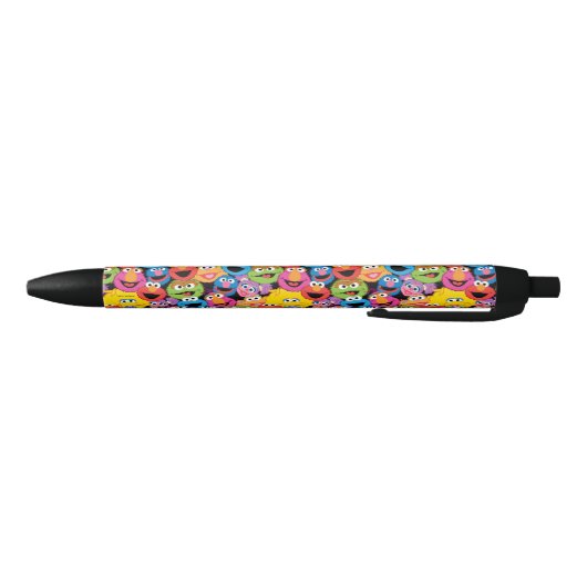 Sesame Street Character Facter Pattern Blauwe Inkt Pen (Bodem)