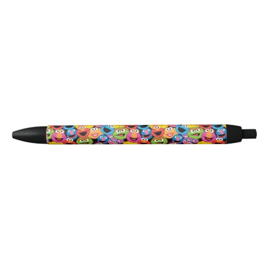 Sesame Street Character Facter Pattern Blauwe Inkt Pen (Voorkant)