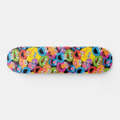 Sesame Street Character Facter Pattern Skateboard (Horizontaal)