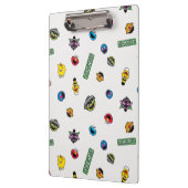 Sesame Street Character Pattern Klembord (Links)