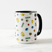 Sesame Street Character Pattern Mok (Voorkant rechts)