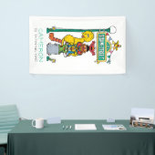 Sesame Street Characters First Birthday Banner (Beurs)