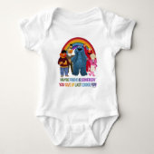 Sesame Street Characters | Friends Quote Romper (Voorkant)