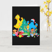 Sesame Street Christmas Pals Kaart (Gele Bloem)