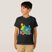 Sesame Street Christmas Pals  T-shirt (Voorkant volledig)