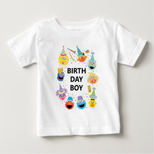 Sesame Street Confetti Verjaardagsjongen