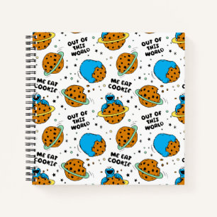 Sesame Street Cookie Monster Buiten deze Wereld Notitieboek
