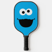 Sesame Street Cookie Monster Face Pickleball Paddle (Voorkant)