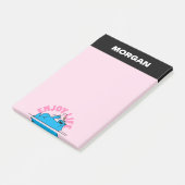 Sesame Street | Cookie Monster | Naam toevoegen Post-it® Notes (Schuin)