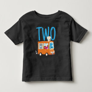 Sesame Street Cookie Monster Voedseltruck Verjaa Kinder Shirts