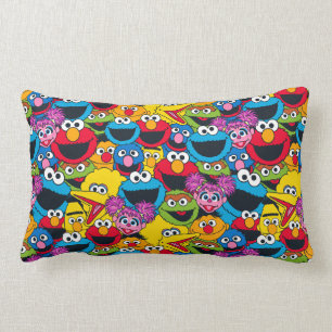 Sesame Street Crew Patroon Kussen