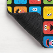Sesame Street Cubed Faces Pattern Muismat (Hoek)