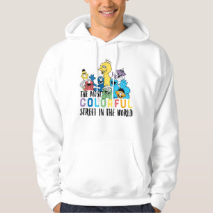 Sesame Street De kleurrijkste straat Hoodie