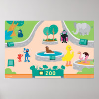 Sesame Street | Dierentuin Scène
