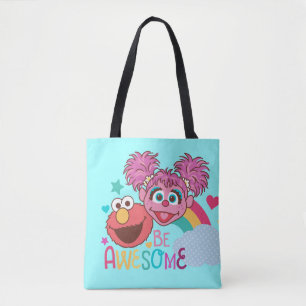Sesame Street Elmo & Abby - Geweldige ben Tote Bag