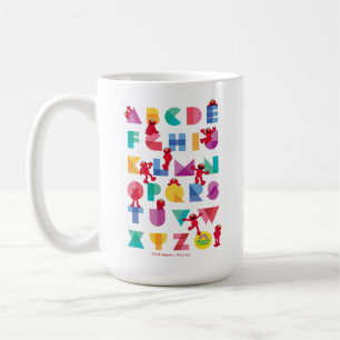 Sesame Street Elmo Alfabet Koffiemok