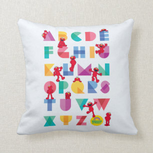 Sesame Street Elmo Alfabet Kussen