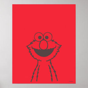 Sesame Street   Elmo Bright Poster