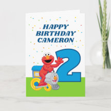 Sesame Street Elmo Chugga Chugga Twee Twee Verjaar