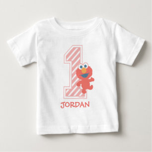 Sesame Street   Elmo - Eerste Verjaardag T-shirt