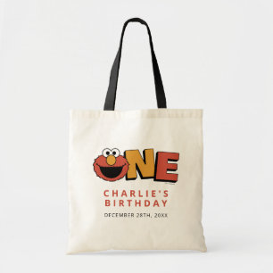 Sesame Street Elmo - Eerste verjaardagstas Tote Bag