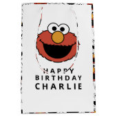 Sesame Street | Elmo - First Birthday Medium Gift  Cadeauzakje (Voorkant)