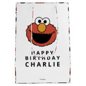 Sesame Street | Elmo - First Birthday Medium Gift  Cadeauzakje (Achterkant)