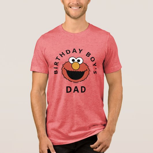 Sesame Street | Elmo - First Birthday Tri-Blend Sh Shirt (Voorkant)