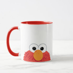 Sesame Street Elmo Groot Gezicht Mok
