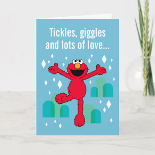 Sesame Street Elmo Moederdag Feestdagen Kaart