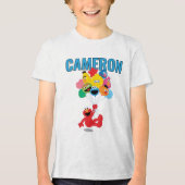 Sesame Street | Elmo & Pals Birthday Tri-Blend Shirt (Voorkant)