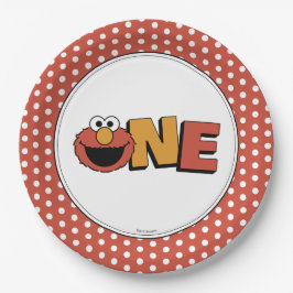 Sesame Street | Elmo - Second Birthday Paper Plate Papieren Bordje