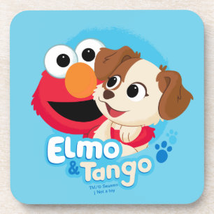 Sesame Street   Elmo & Tango-badge Bier Onderzetter